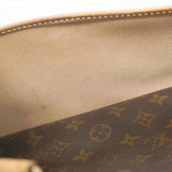 LOUIS VUITTON Brown Monogram Deauville Bag